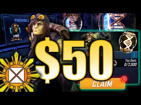 $50!!! (Sticky Situation) Orb Opening [TOAD] - Marvel Strike Force MSF