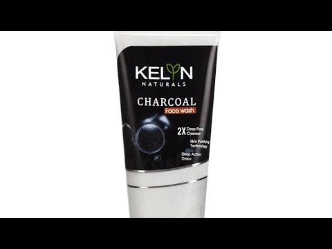 Kelyn Natural Charcoal Face Wash 2X Deep pure Cleanger.