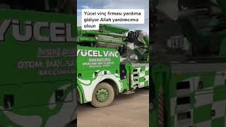 DEPREM BÖLGESİNE İŞ MAKİNELERİNİ GÖNDERENLERDEN ALLAH RAZI OLSUN...