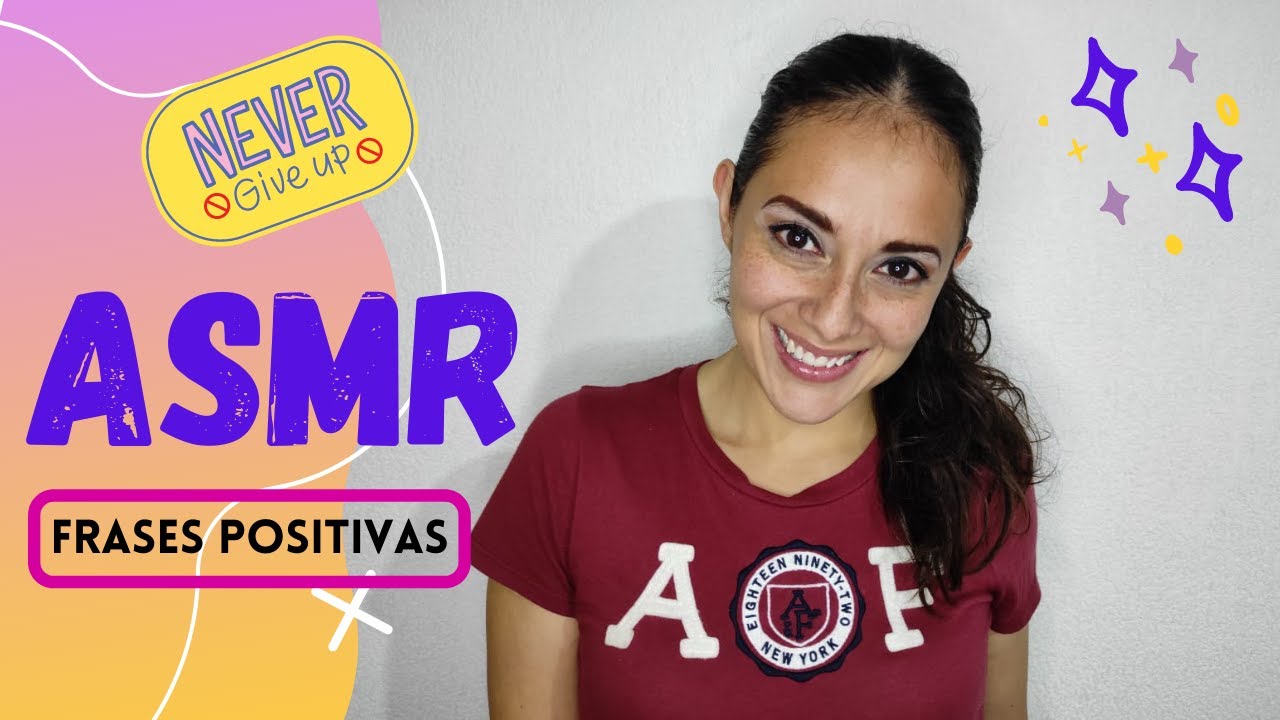 ASMR | FRASES POSITIVAS y RELAJANTES - Soft spoken | ASMR en Español
