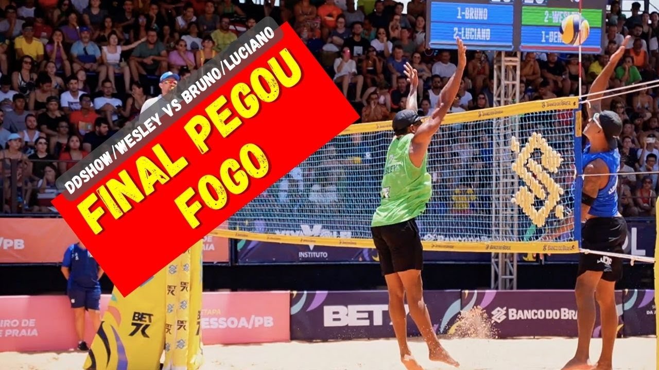 Final Pegou Fogo! Nova geração vs Velha Geração do vôlei de praia #volei #voleibol