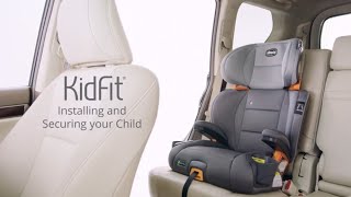Chicco KidFit Booster Car Seat - Installation