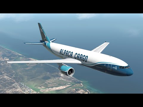 iniBuilds Airbus A300 flown by Real Boeing 737 Captain | Jacksonville - Miami - Cancun | X-Plane 11