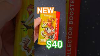 🤯 Opening a new $40 Marvel Super Heroes Collector Booster!! #mtg #newset #magic #marvel #value