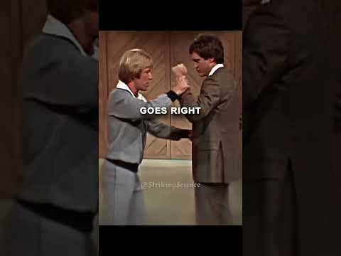 Chuck Norris Shows His Self Defense Tactics