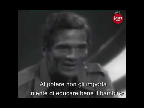 Pasolini : la fine dell'educazione e della famiglia