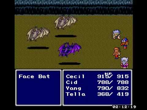 Let's Play Final Fantasy IV - 25 - Cave of Power