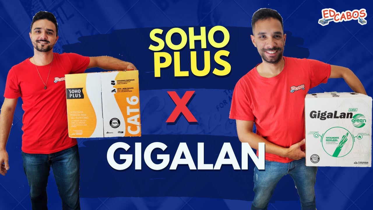 Watch Now Diferença Cabo de Rede SOHOPLUS e GIGALAN | Furukawa Diferença Cabo de Rede SOHOPLUS e GIGALAN | Furukawa