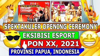 Download lagu SPEKTAKULER OPENING CEREMONY EKSIBISI ESPORT PON XX 2021 PROVINSI PAPUA, INDONESIA (SPIRIT OF PAPUA) mp3