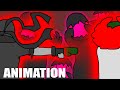 Hank and Tricky Vs Corrupted Army (S4 E1) | Friday Night Funkin Animation (Evil Boyfriend)