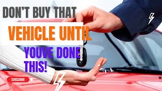 How to Check a car using VIN