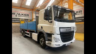 Venta de DAF CF330 *EURO 6*, 6X2 DROPSIDE FLATBED – 2016 – YX66 NGN camión caja abierta - Imagen 4 | Autoline PY DAF CF330 *EURO 6*, 6X2 DROPSIDE FLATBED – 2016 – YX66 NGN camión caja abierta | Imagen 4 - Autoline