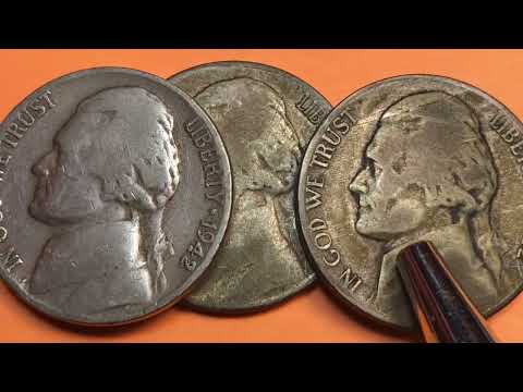 1942 Silver Nickels To Look For