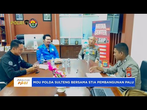 POLDA SULTENG DAN STIA PEMBANGUNAN PALU TANDATANGANI MOU WUJUDKAN PROGRAM SIIP