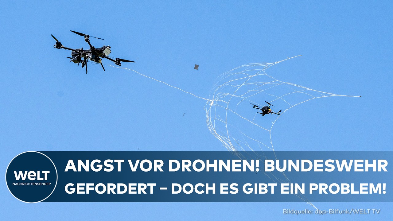 KAMPF GEGEN DROHNEN: Bundeswehr gefordert – doch es gibt ein großes Problem!