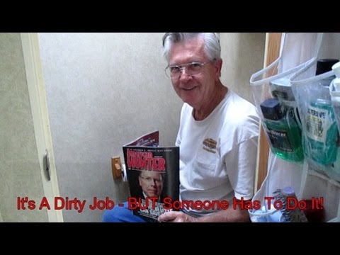 RV Toliet Repair: Replacing Thetford Flushing Valve