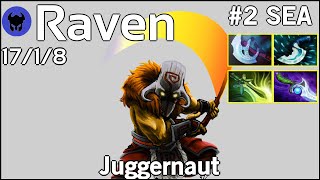 Raven [LOTAC] plays Juggernaut!!! Dota 2 7.20