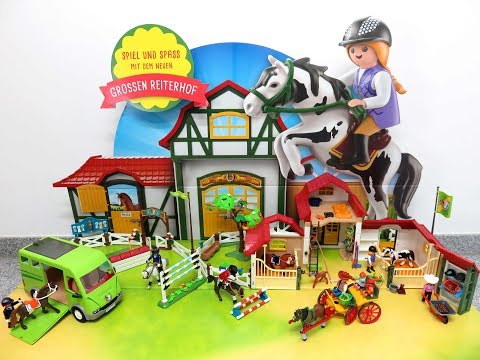 NEU Playmobil Country - Großer Reiterhof und Pferde - by besserePreise.com
