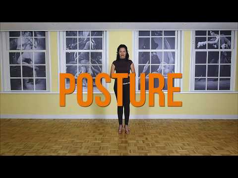 Salsa Ladies Styling Fundamental - How To Get A Great Posture for Salsa Dancing