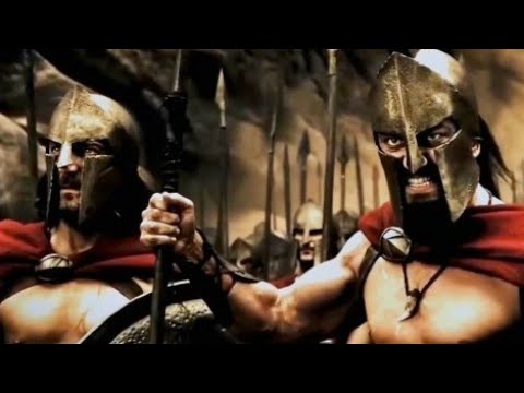 This is where we hold them spartans movie clip battle scene⚔️ | Ist battle scene | 300 | Clip HD 