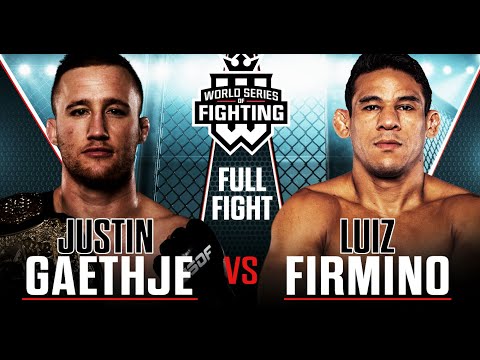 Full Fight | Justin Gaethje vs. Luiz Firmino (Lightweight Title Bout) | WSOF 34, 2016
