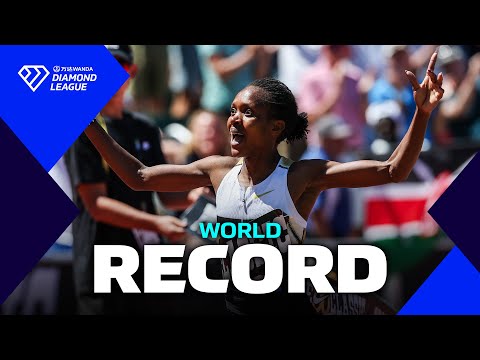 WORLD RECORD | Faith Kipyegon Delivers Another Masterclass – Wanda Diamond League