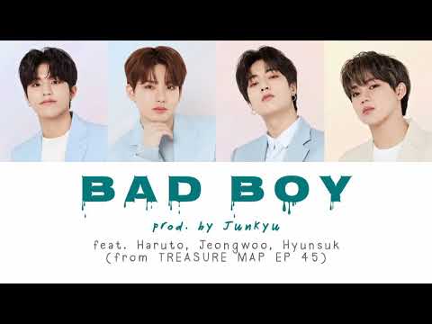 BAD BOY - Prod by JUNKYU feat. HARUTO JEONGWOO HYUNSUK | Lyrics |Kor|Rom|Eng