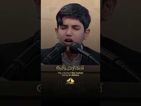 Beautiful tilawat in the world Irani Qari child Qari Hussain azmi #quotes #quran