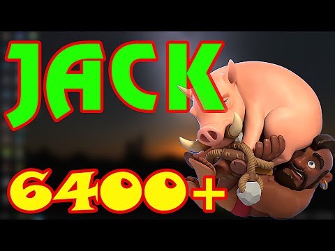 JACK 6400+  Gameplays Hog Cycle 2.6  - Clash Royale