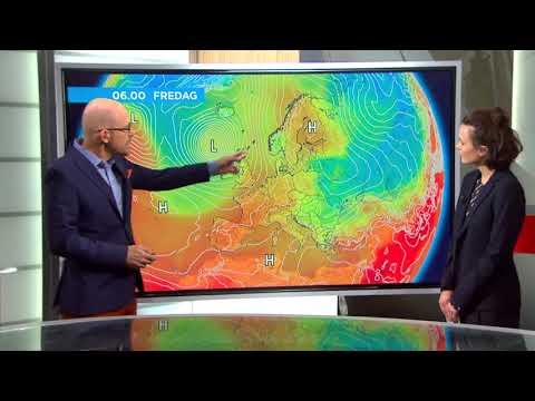 Helgvädret - Sensommarvärme väntas - Nyheterna (TV4)