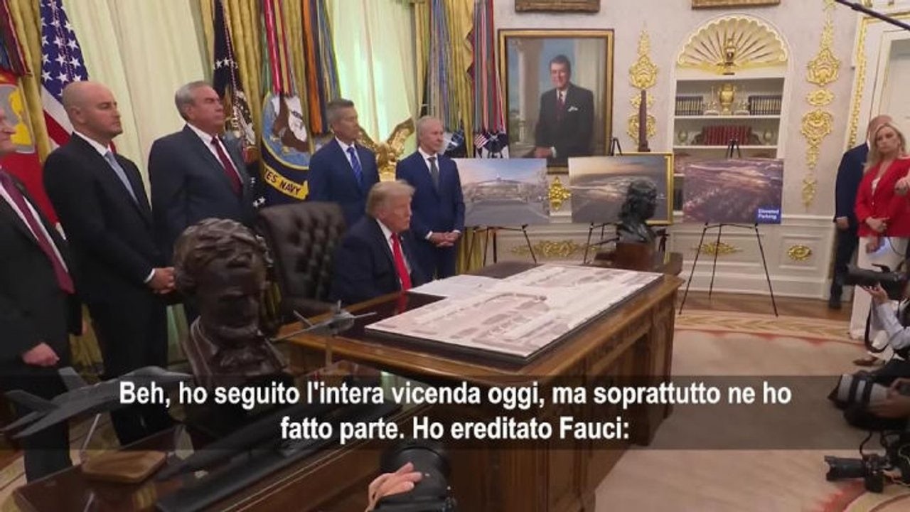 Trump: Nella gestione del Covid Fauci ha fatto molti errori con me meno morti che con Biden