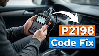 How To Fix P2198 Code - O2 Sensor Signal Stuck Rich Bank 2 Sensor 1 Repair