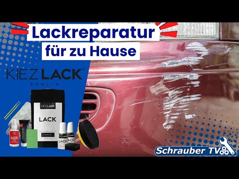 Easily repair scratches and stone chips in your car paint yourself / Paintwork preparation