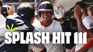 Rafael Devers Drops Splash Hit 111 | San Francisco Giants vs Cincinnati Reds Highlights