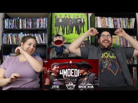 JTE vs Rocha REACTION - Movie Trivia Schmoedown LIVE