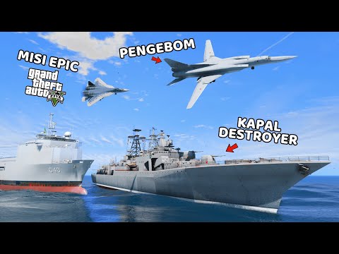 MISI EPIC KAPAL SELAM TERBESAR GTA 5 - GTA 5 MOD