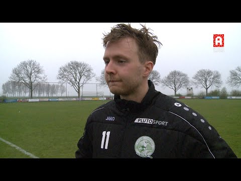 Bram Egberts na Aarlanderveen - Blauw-Zwart (4-0)