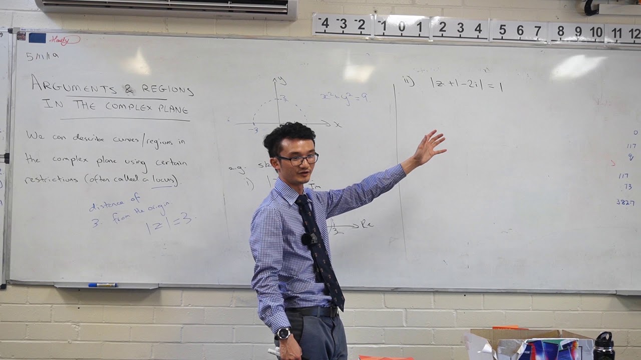Locus of a Circle in the Complex Plane