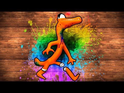 ORANGE DEATH in Roblox Rainbow Friends