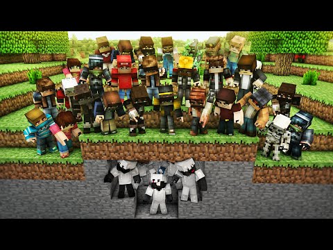 EKIPA RAPY vs 30 ŁOWCÓW (minecraft speedrun)