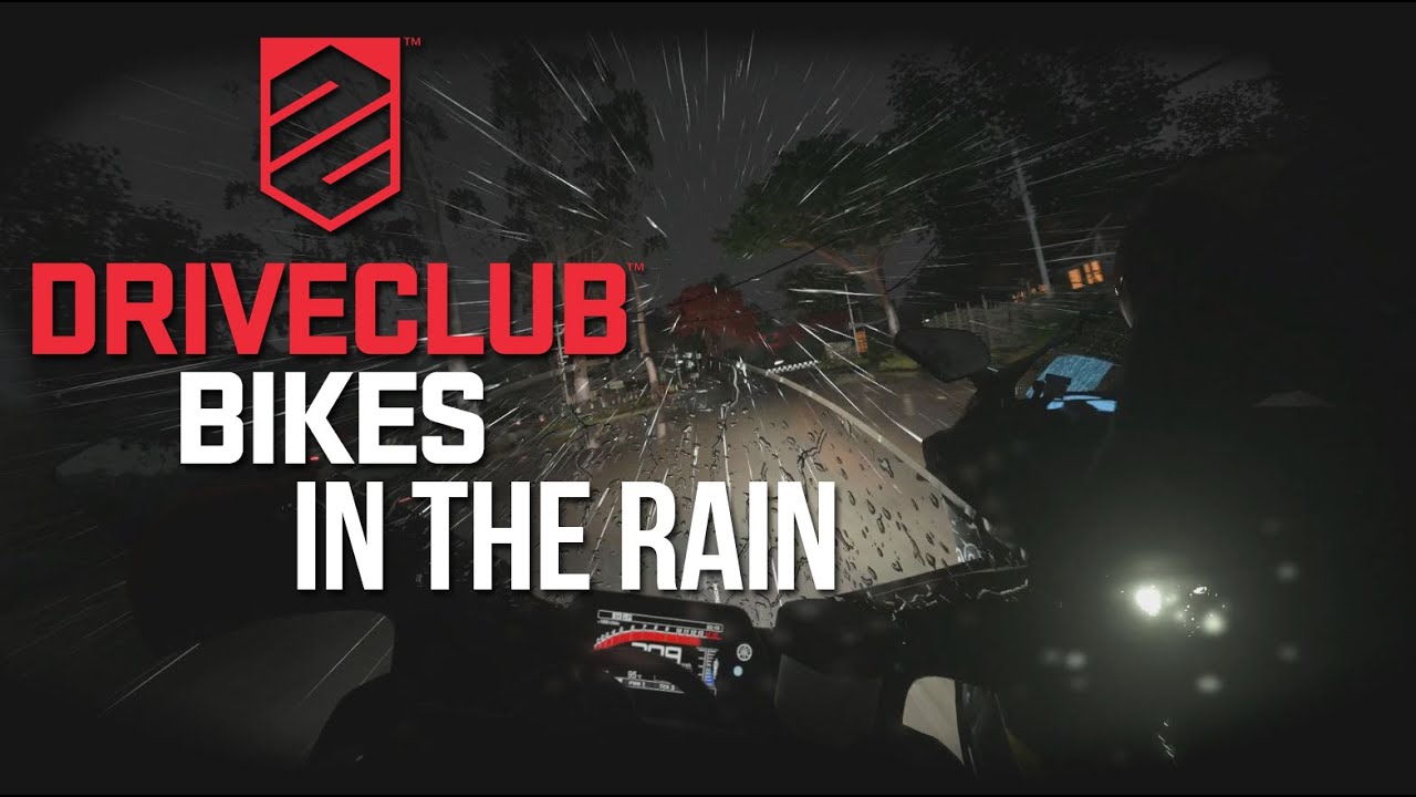 Driveclub Bikes: Stunning wet weather helmet cam action - YouTube