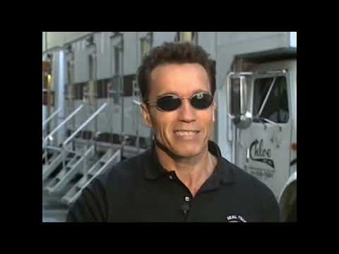 Arnold Schwarzenegger Full Stogie Interview - Funny BTS interview