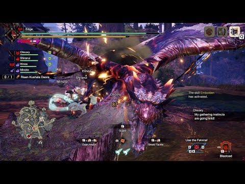 [MHR: Sunbreak] PC (239) - Anomaly Investigation: Kushala Daora (Lv 135 Risen Kushala) with Lance