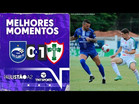 VANTAGEM DA LUSA NO MATA-MATA! Melhores Momentos | Rio Claro 0x1 Portuguesa | Paulistão A2