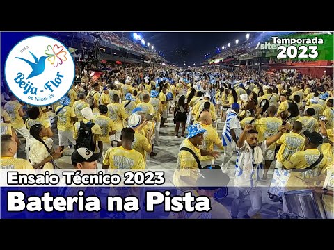 Beija-Flor 2023 | Pista - Ensaio Técnico | Samba ao vivo - #ET23