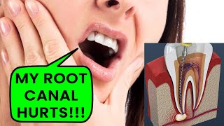 Why do Root Canals Hurt SO MUCH??? Live Root Canal Procedure!