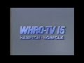 WHRO PBS Station ID 1990
