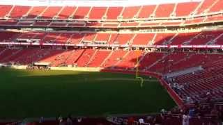 Levi's Stadium from section 133 #49ers