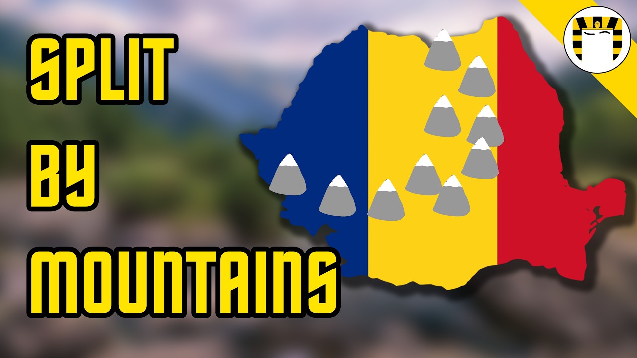Why Romania is Split in Half By Mountains
