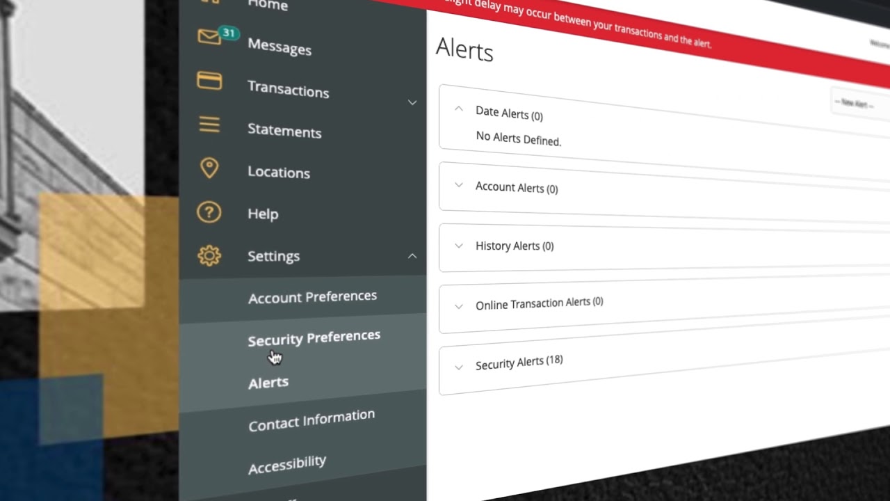 Online Banking Instructional Video